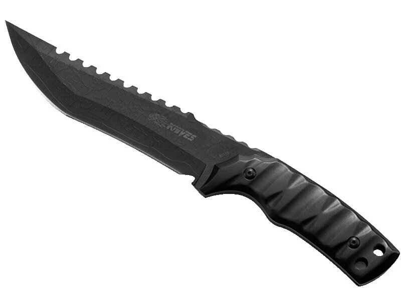 Hoja de acero inoxidable mango de aluminio de combate modernos de colección Cuchillos de Hoja Fija producidos en fábricas