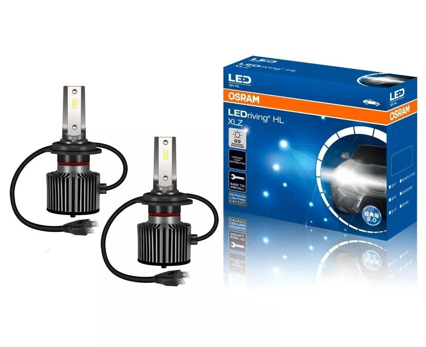 2 Ampoules LED OSRAM H7 Standard Cool White LEDriving® 6000K 12/24V - Auto5