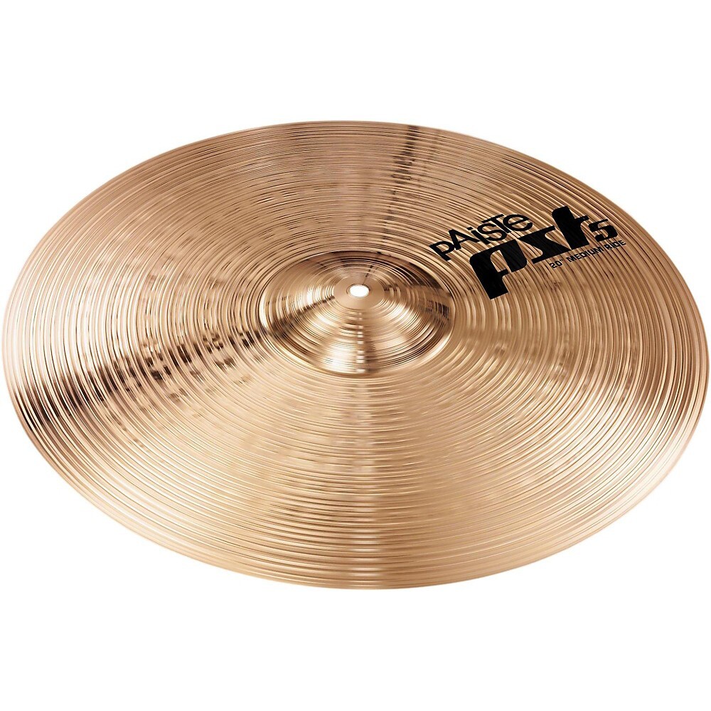 Средняя скорость Paiste PST 5 составляет 20 дюймов.