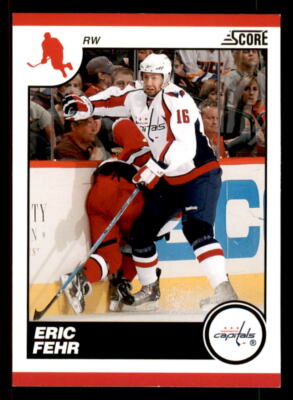2010-11 Score Glossy #476 Eric Fehr Washington Capitals