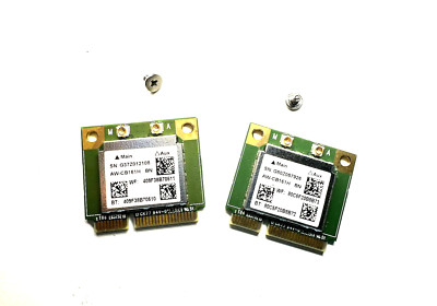  Lot of 2 Realtek RTL8821AE 802.11ac WiFi 5 Bluetooth 4.0 2.4/5.0GHz MINI PCIe