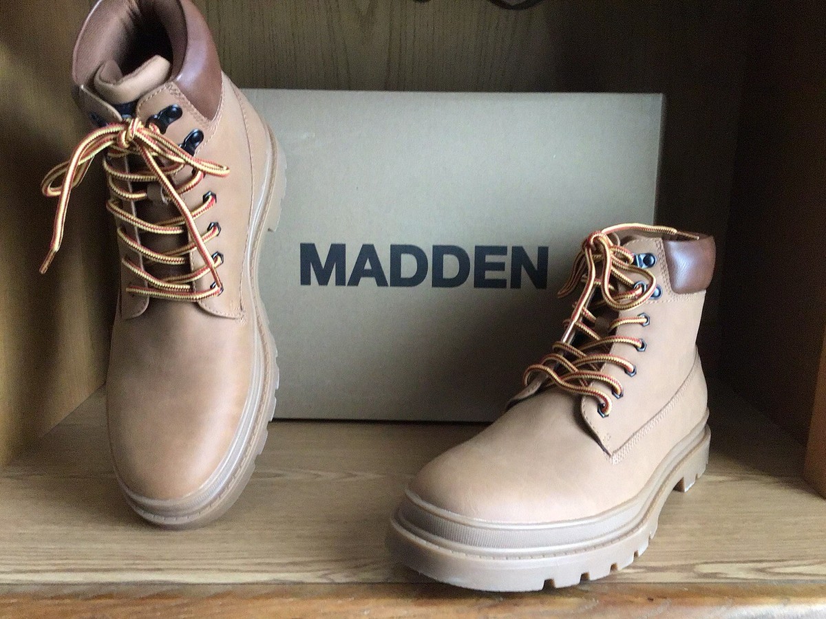 Steve Madden Guntur Boot Tan Nubuck Men Size 12 | eBay display picture 1