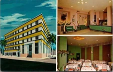 View of Ritz Hotel, H. Matamoros, Tamps. Mexico Vintage Postcard X63