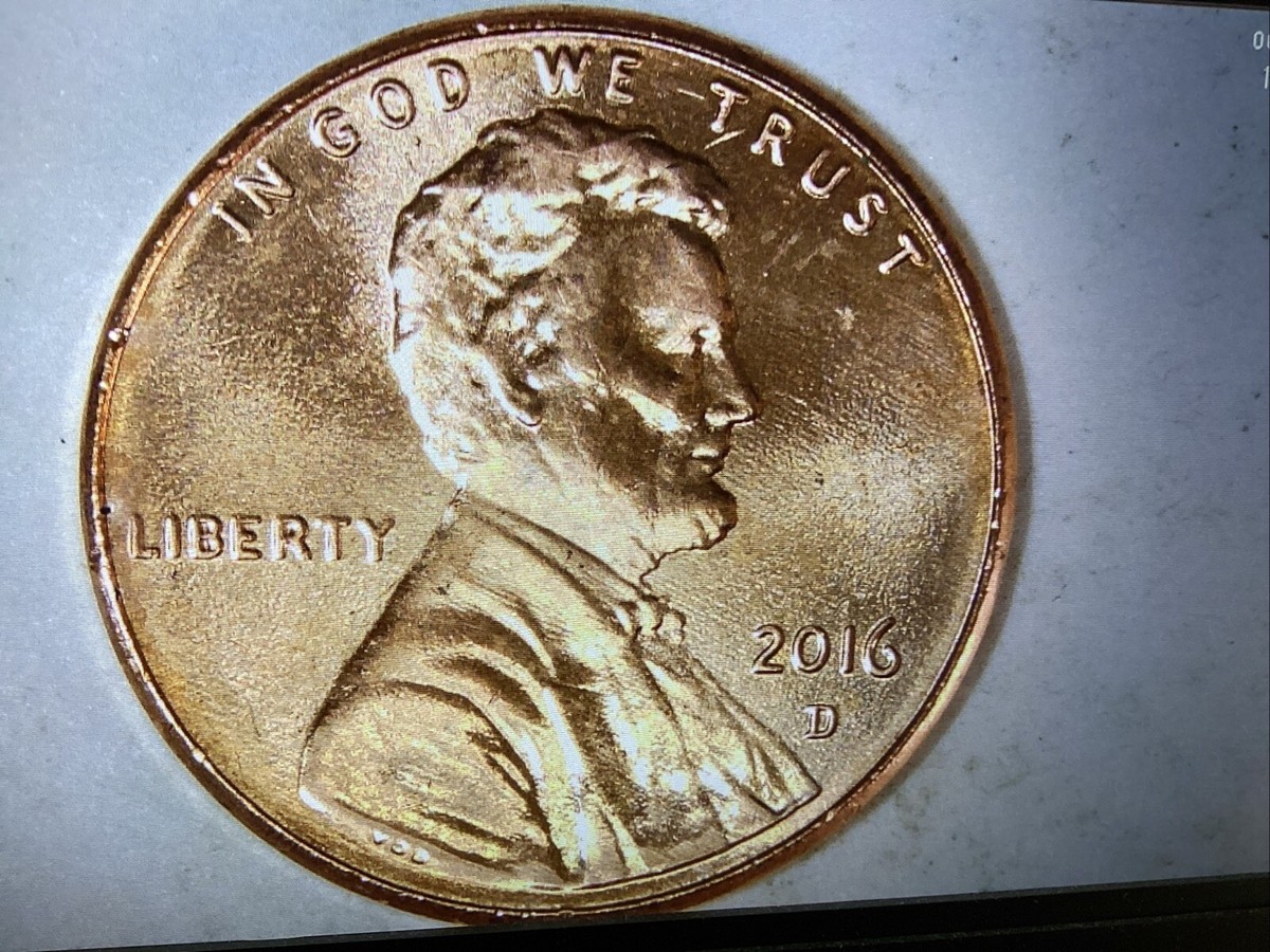 2016-D Lincoln Union Shield Penny DDO. Errors. Doubling In