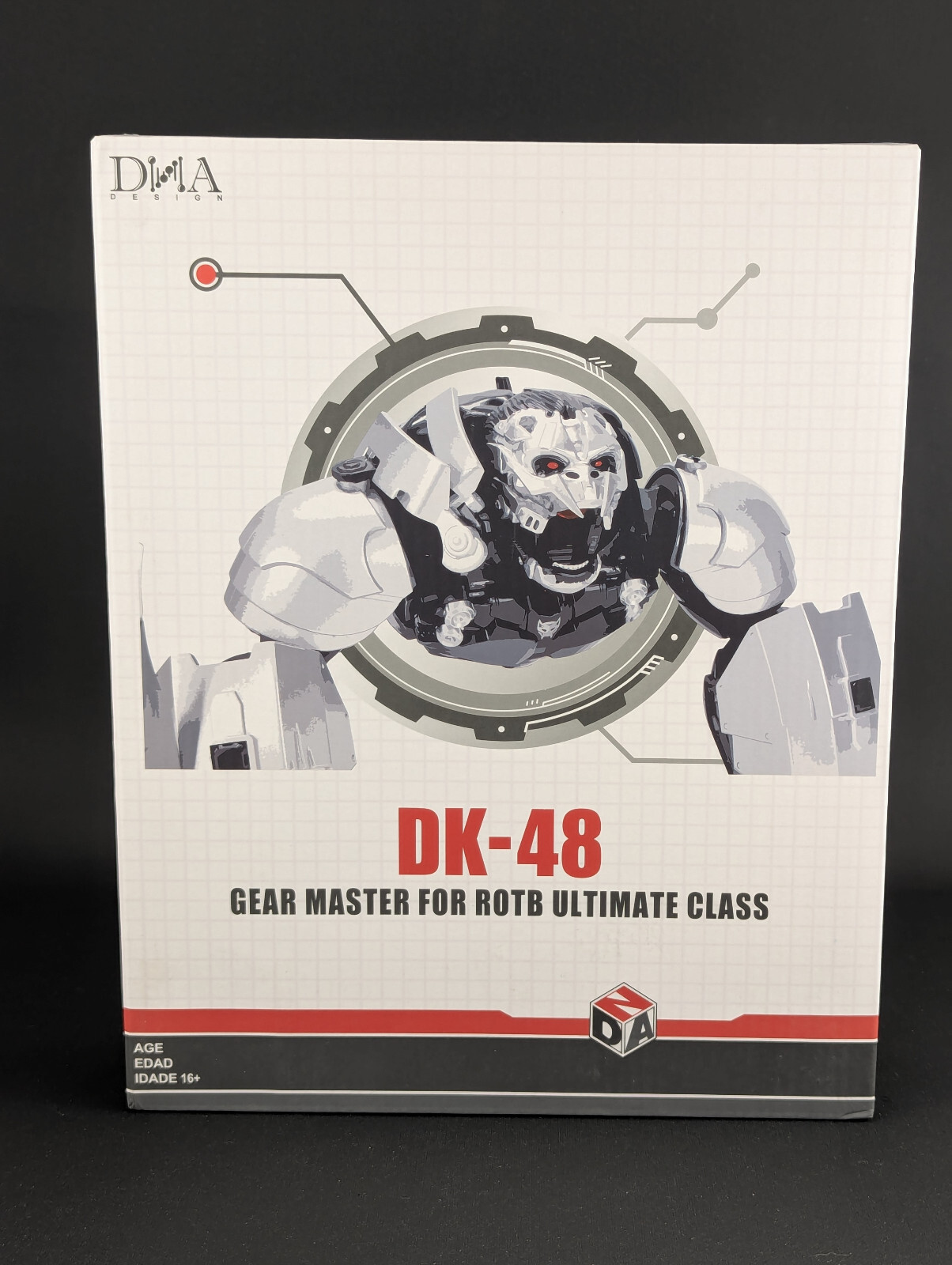 DNA Design DK-48 Upgrade Gear Master Kit For ROTB Ultimate Optimus Primal