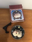 VINTAGE WOLVES 3D Decorative Plate -  Ceramic & Resin New In Box — photo 2