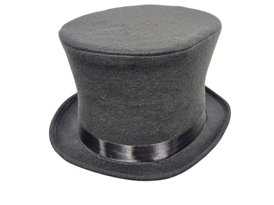 Sombrero de copa negro para hombre Topper Coachman talla única elástico ajustable balancín EE. UU. Foto 4 de 4
