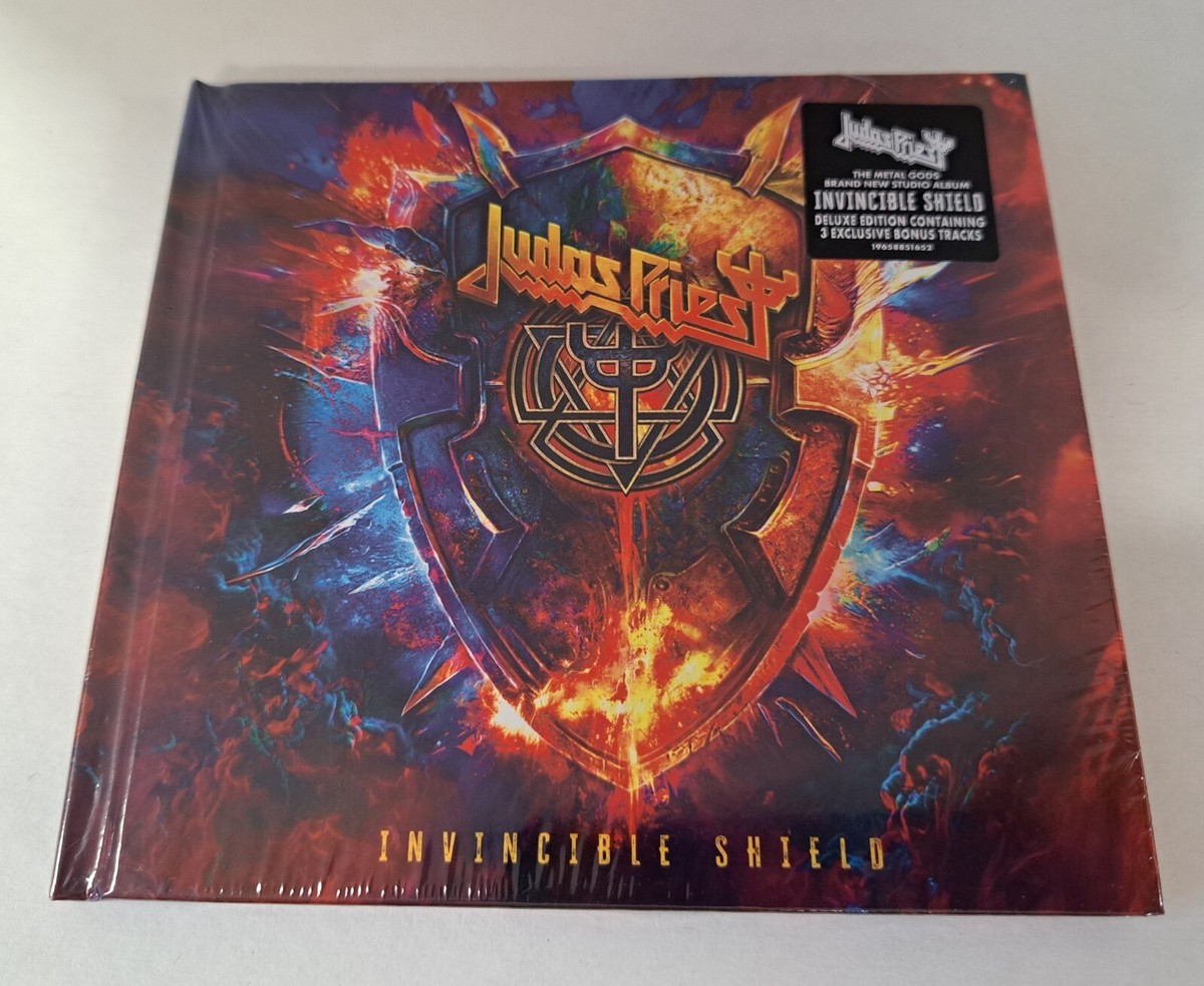 Judas Priest Invincible Shield New CD Digibook + Bonus Tracks