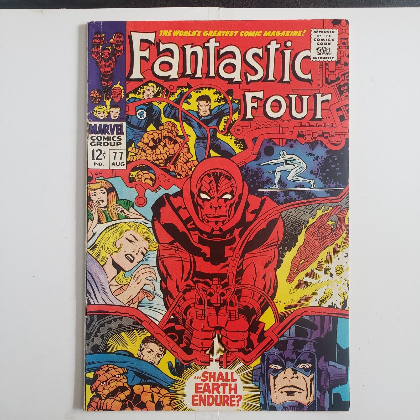 Fantastic Four #77 Vol. 1 (1961) 1968 Marvel Comics