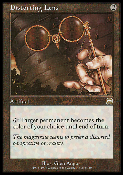 MTG Magic the Gathering Distorting Lens (293/350) Mercadian Masques LP