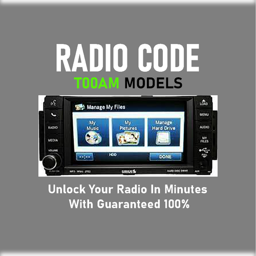 DODGE✅ RAM✅ JEEP✅ CHRYSLER ✅ UNLOCK RADIO CODES ✅ T00AM MODELS A32 ✅ PIN SERVICE - Picture 2 of 3