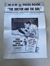 The Doctor and the Girl Pressbook 1949 Glenn Ford, Charles Coburn, rare!