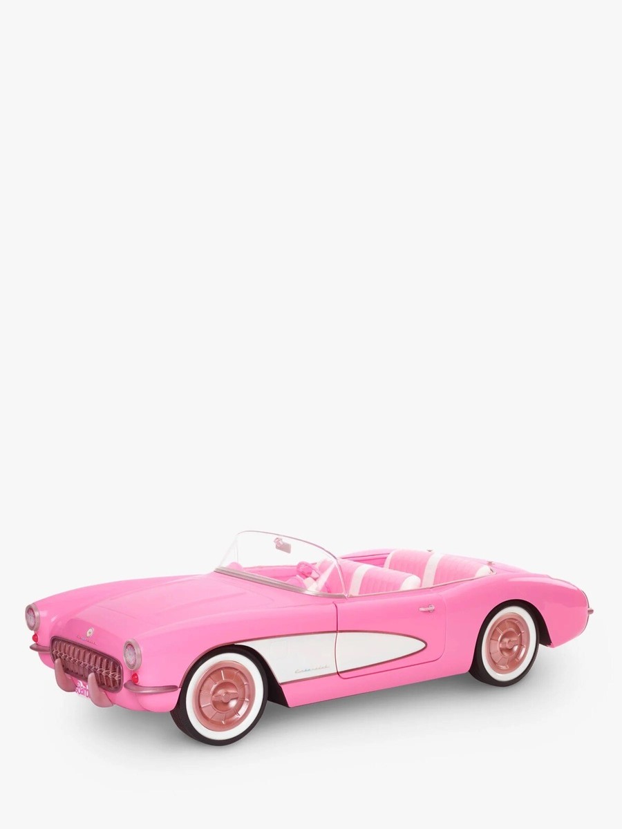 Barbie The Movie Collectible Corvette Car - Pink - HPK02, NRFB
