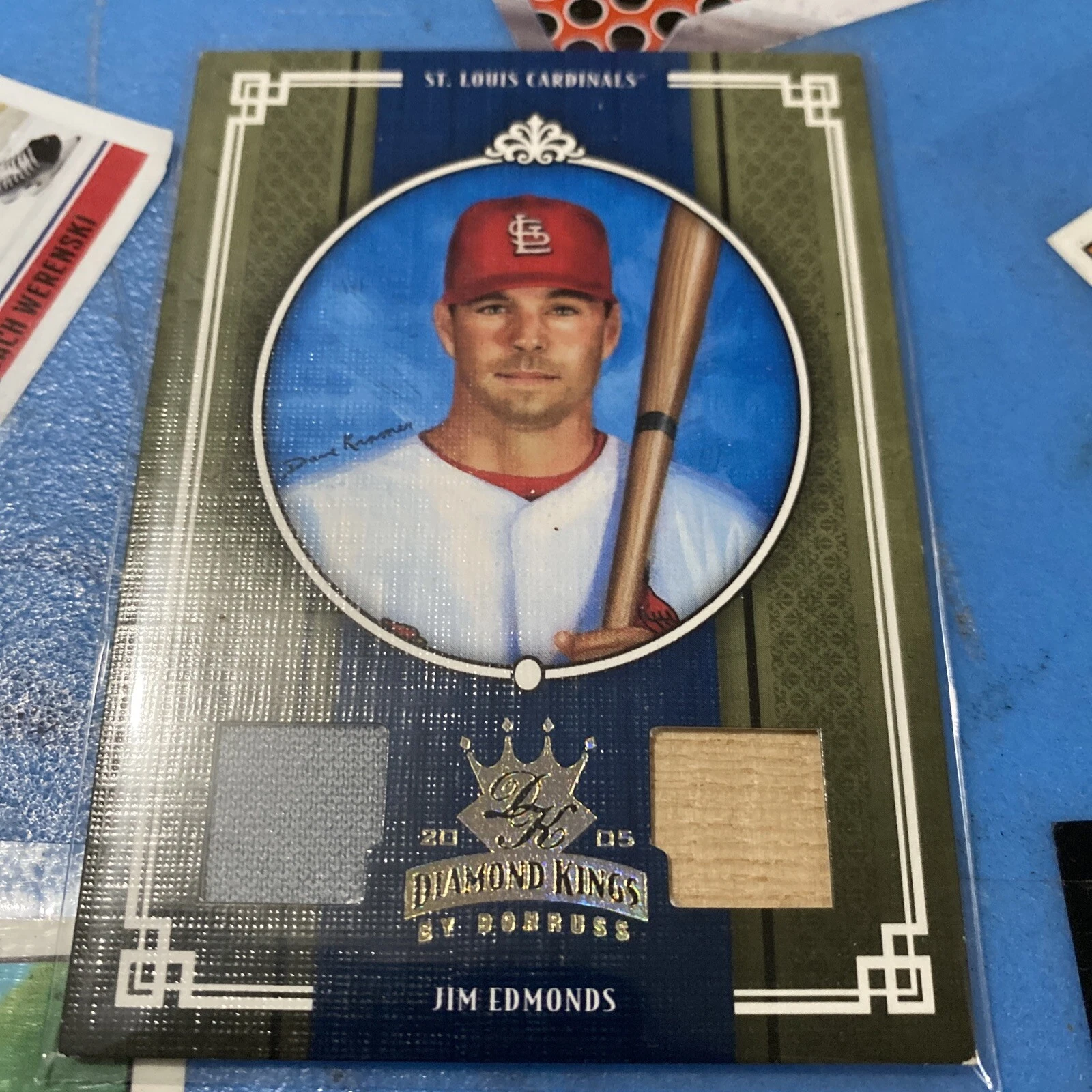 2005 Diamond kings Donruss St. Louis Cardinals Jim Edmonds 38 /50