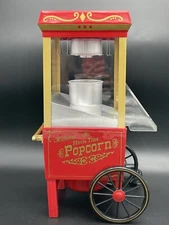 Nostalgia Electrics Old Fashioned Table Top Movie Time Popcorn Maker USED