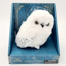 Universal Studios Harry Potter Hedwig Snowy Owl Shoulder Plush Sound & Movement