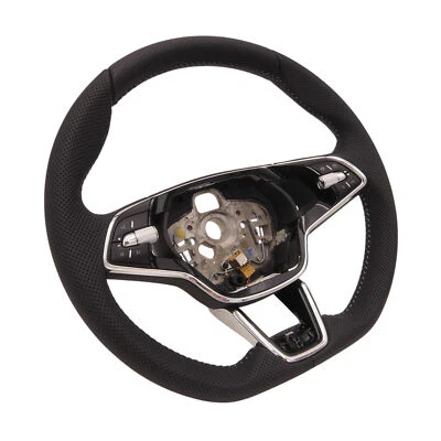 Sportlenkrad Multifunktion Leder Skoda Octavia IV NX Kodiaq NS Superb III 3V - Bild 1 von 4