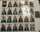 AFL GEELONG CATS 2007 PREMIERS SIGNED CARD SET -  ABLETT SELWOOD BARTEL HARLEY