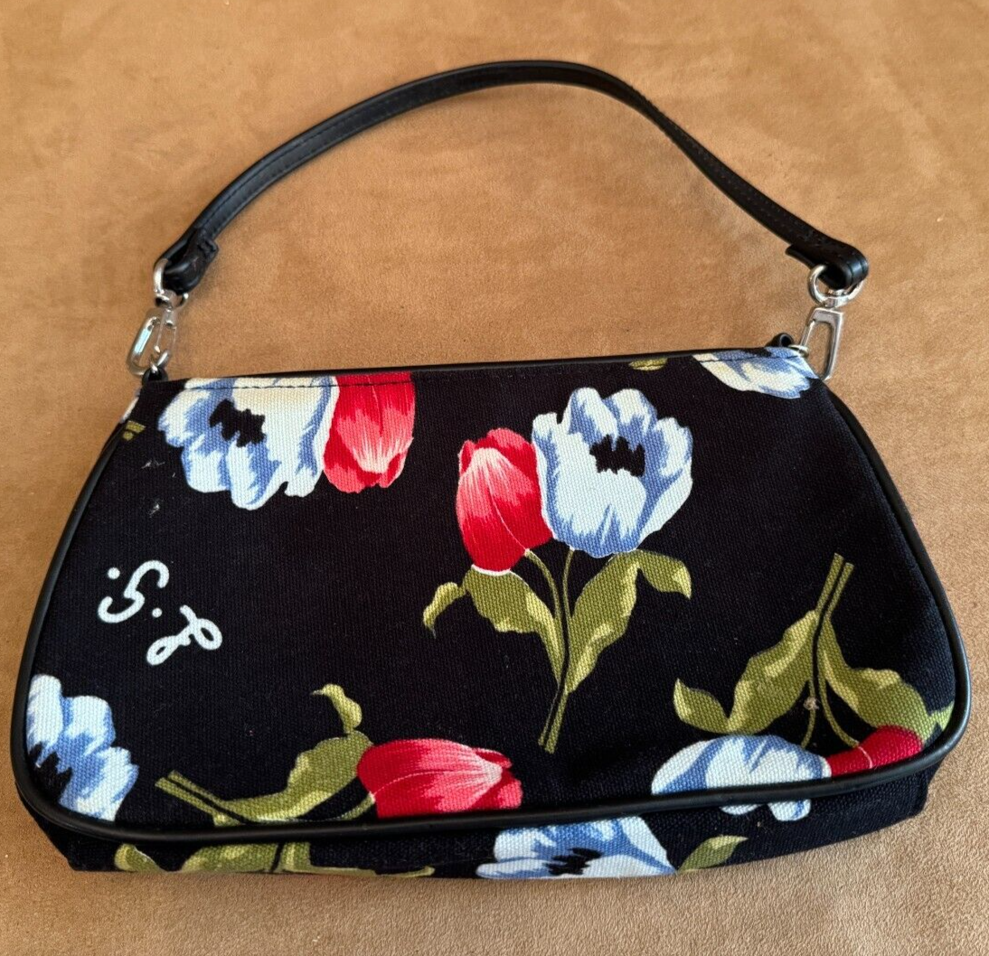 ★新品★ Lulu Guinness クラッチバッグ Carrie Clutch Lulu Guinness Tulip floral small bag clutch Handbag purse 5