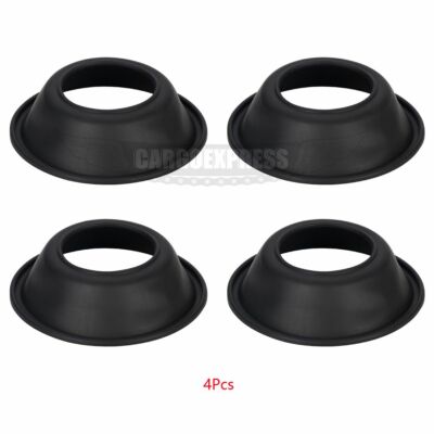 4 Carburetor Membrane Diaphragm Rubber For Honda VF1100C Magna v65 1983-1986