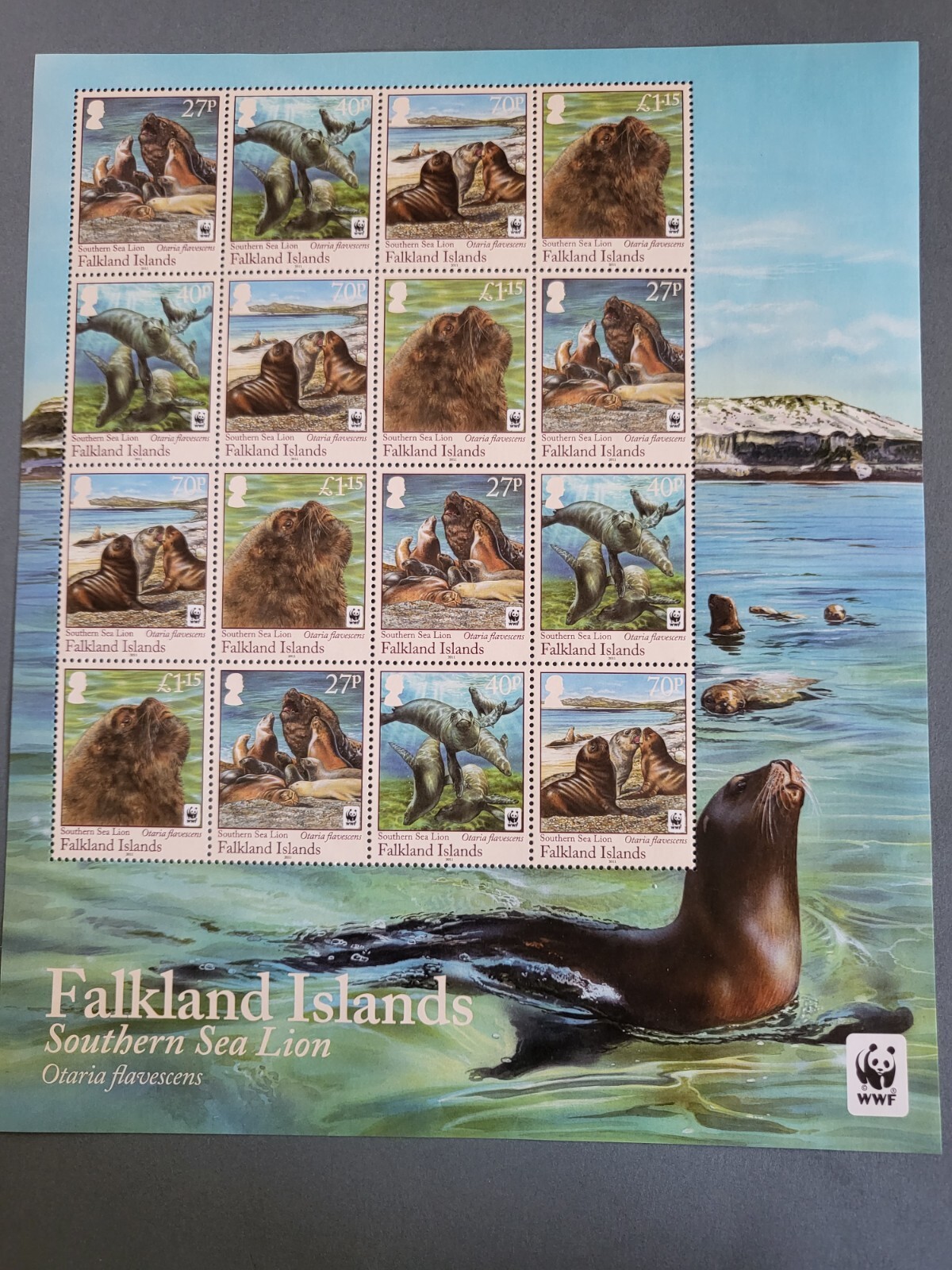 Stamps Falkland Islands Scott 1033a nh eBay