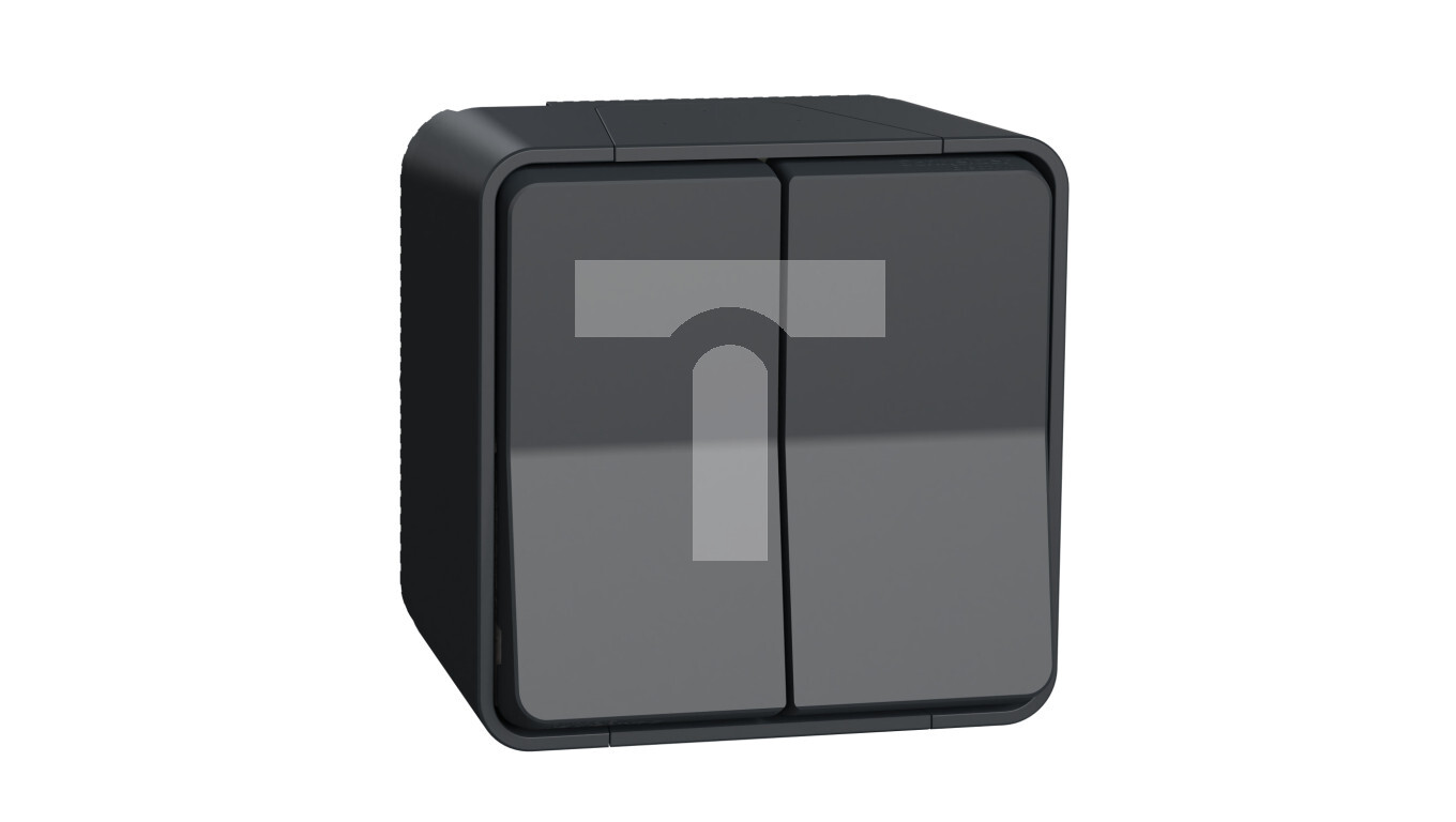 Mureva Styl Double stair connector anthracite MUR35022 /T2UK