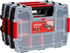 CRAFTSMAN Storage Organizer 3-Pack with 10-Compartments 11.5"L x 2.5"W x 8.5"H