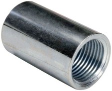 Southwire 59, 3-1/2", Steel, Female Threaded, Rigid Conduit Coupling, 1 pc
