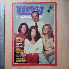 CHARLIE'S ANGELS - 1979 Malaysia Magazine URTV 219 Jaclyn Smith Cheryl Ladd