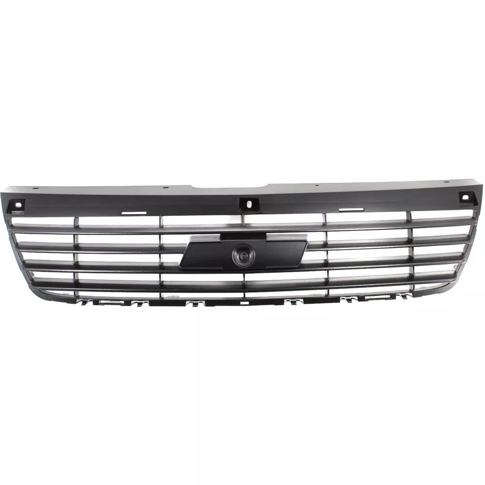 New Front Upper Grille Black + Molding Chrome 3PC For 2006-2008 Chevrolet Malibu Foto 3 de 4