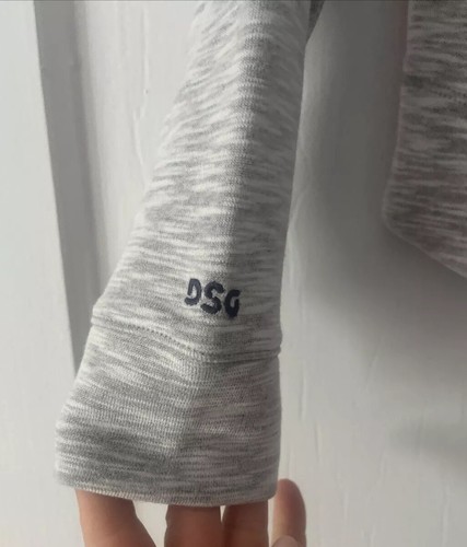 DSG Dick’s Sporting Goods Girls Gray with Side Stripes Hoodie Sweatshirt- Sz XS - Picture 5 of 7