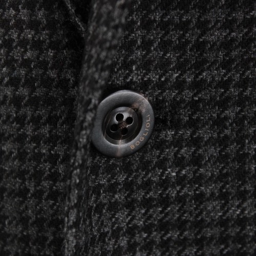 Boglioli NWT Chore Jacket / Sport Coat Size 50 40 M US In Grays Black & Brown - Picture 2 of 8
