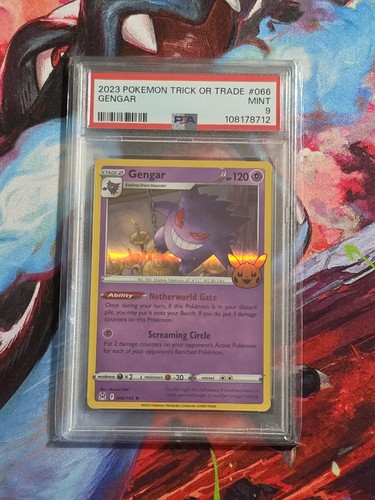 Gengar graded PSA 9 for sale on eBay