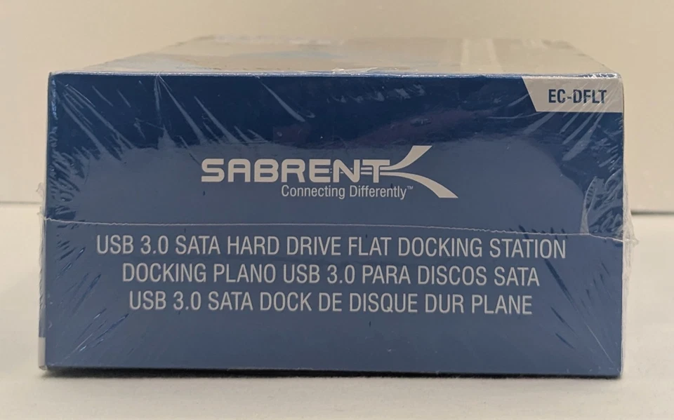 SABRENT USB 3.0 to SATA External Hard Drive Lay-Flat Docking Station (EC-DFLT) - Image 4 of 4