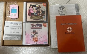 SEGA Dreamcast Console Sakura Wars Limited Edition Tested Used KA353