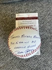 Pete Rose Inscribed Autographed Baseball COA JSA