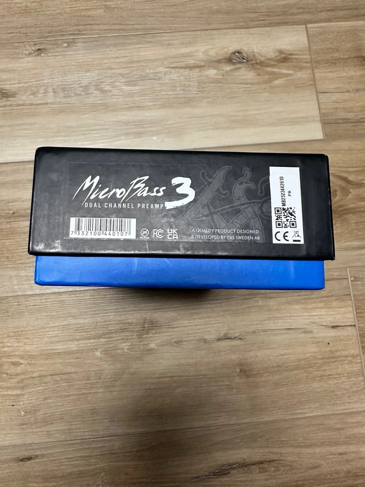Preamplificador de 2 canales EBS MicroBass 3 Foto 3 de 3
