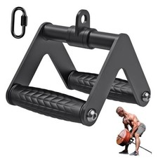 Heavy Duty Double D Handle, V Bar Cable Attachment, Row Double D Rotate Handle