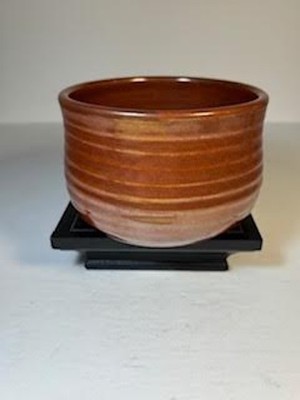 VTG Bruning Pottery Seattle Planter, 20th Anniversary Series (2003), 5.5'' tall