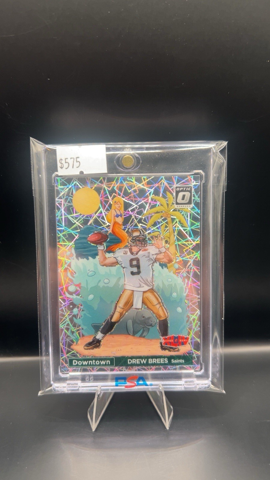 2023 Panini Donruss Optic - Super Bowl Downtown Drew Brees #SBD-DB