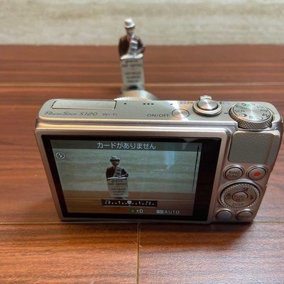 Canon PowerShot S120 12.1MP Digital Camera - Black for sale online