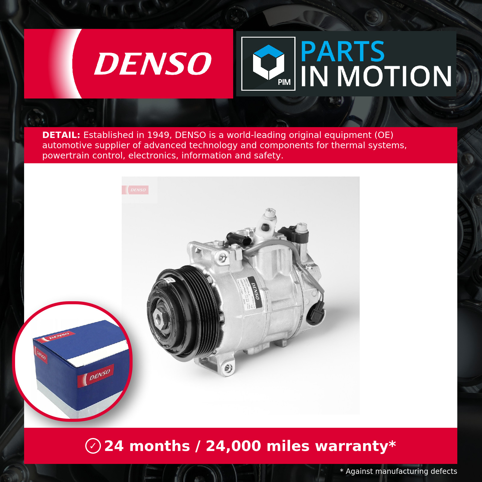 Denso Dcp17100 Air Conditioning Compressor - Image 4