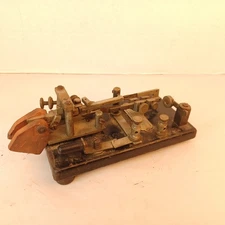 1914 Vibroplex Horace G Martin Telegraph Morse Code Key 26030