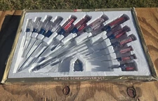 NOS Vintage SEARS =Craftsman= 14pc Phillips & Slot Screwdriver Set WF 41071 USA