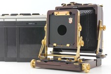 Ebony Wood Near MINT Wista Field 45DX 4x5 Large Format Film Camera From JAPAN