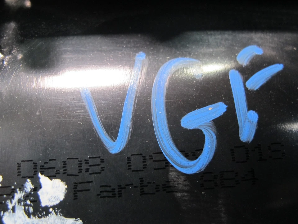 VW GOLF R32 MK5 2008 2 puertas tablero centro cenicero puerta interior moldura conjunto OEM Foto 3 de 4