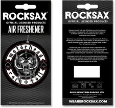 Motorhead - Rocksax - Motorhead - Rock + Roll - Air Freshener [New ]