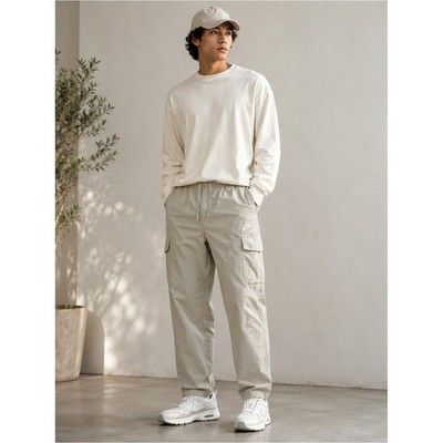 Nike Sportswear Woven Utility Cargo Pants Light Bone Ivory XL NWT streetwear neu
