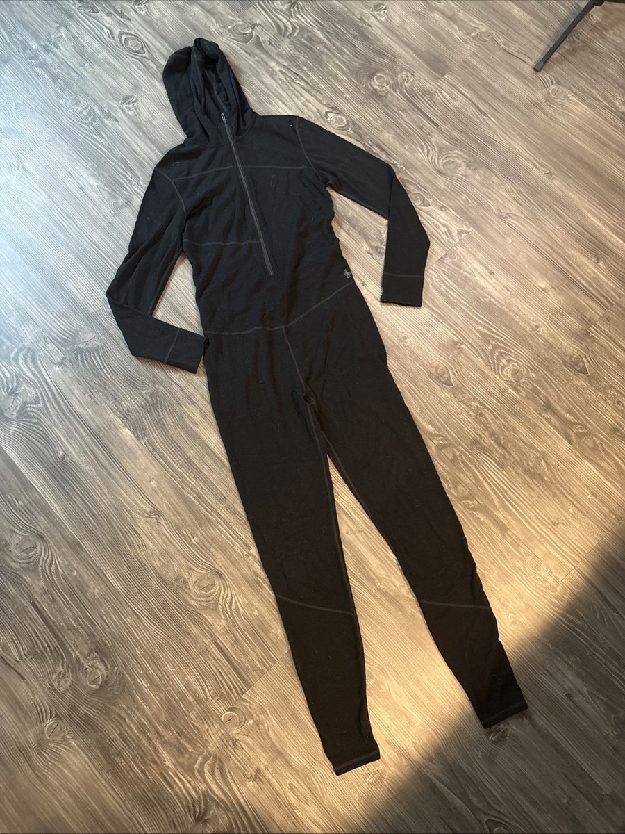 Smartwool Merino Merino Wool One Piece SMARTWOOL Black Merino 250