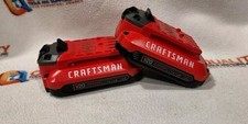New Craftsman CMCB2011 V20 20V Max Li-Ion Battery 1.5Ah - Set of 2
